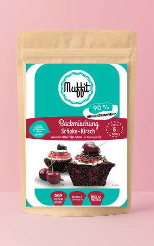 Muffit's SCHOKO-KIRSCH 6er Backmischung