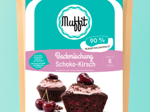 Muffit's SCHOKO-KIRSCH 6er Backmischung