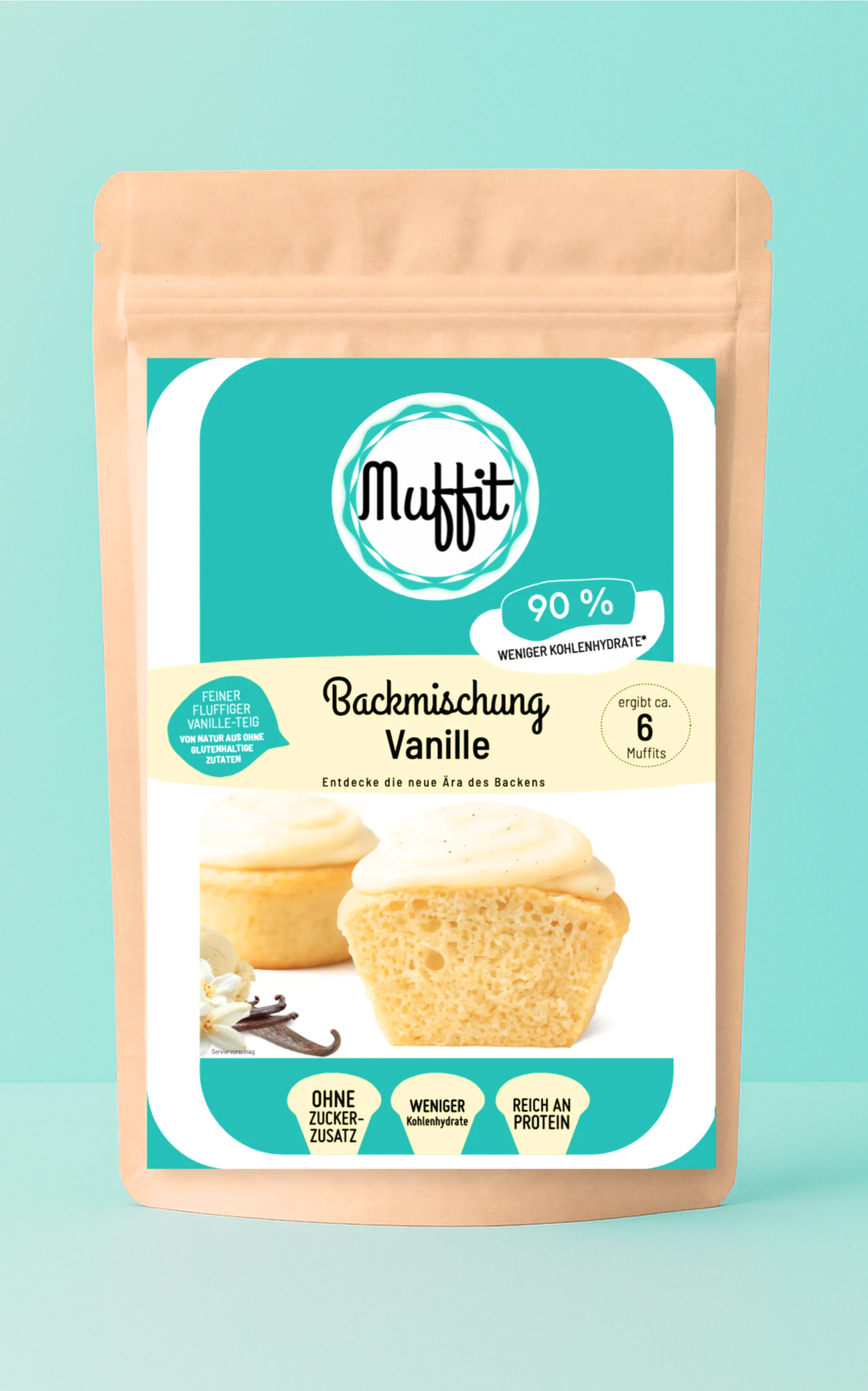 Muffit's VANILLE 6er Backmischung