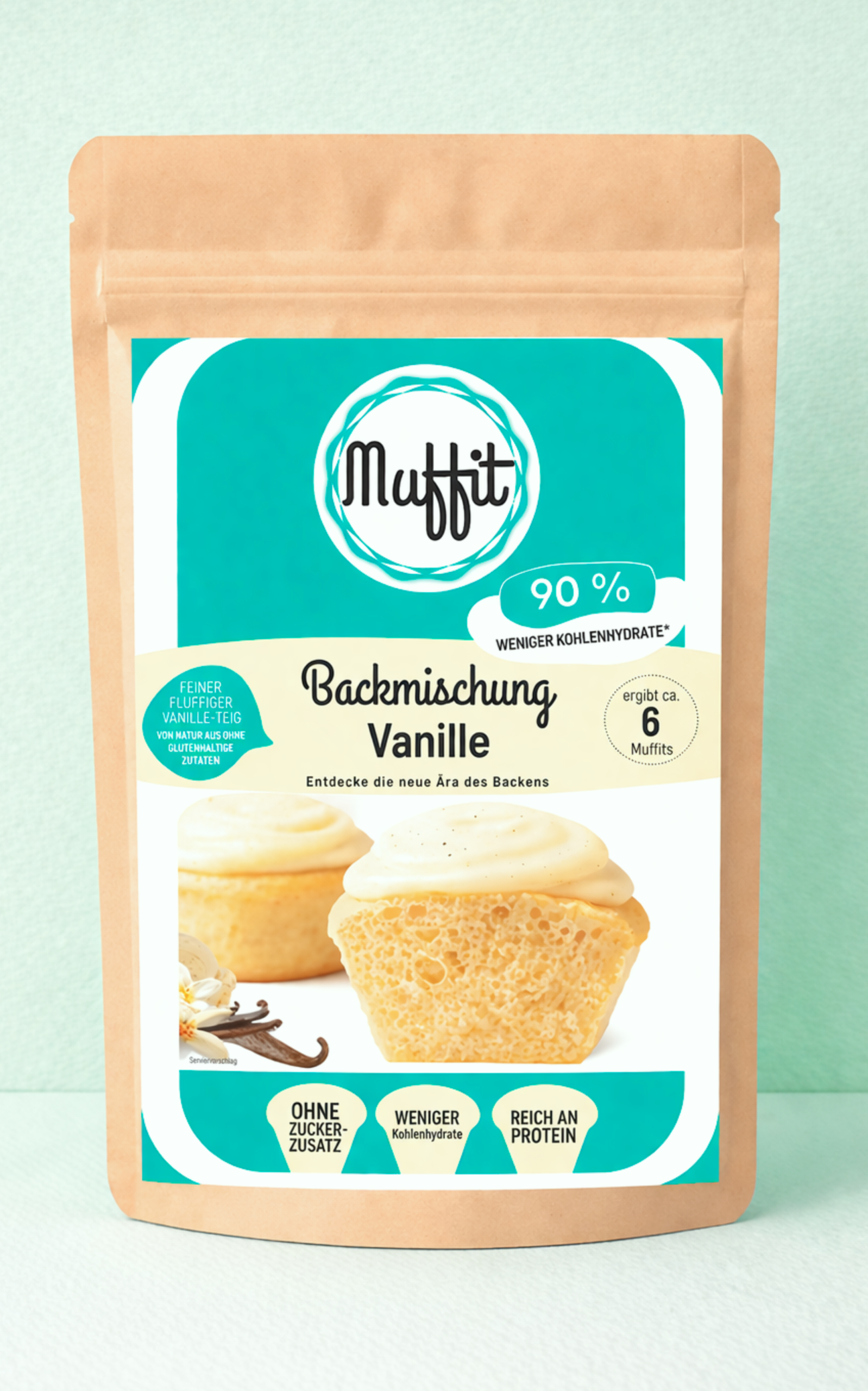 Muffit's VANILLE 6er Backmischung