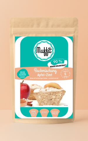 Muffit's APFEL-ZIMT 6er Backmischung