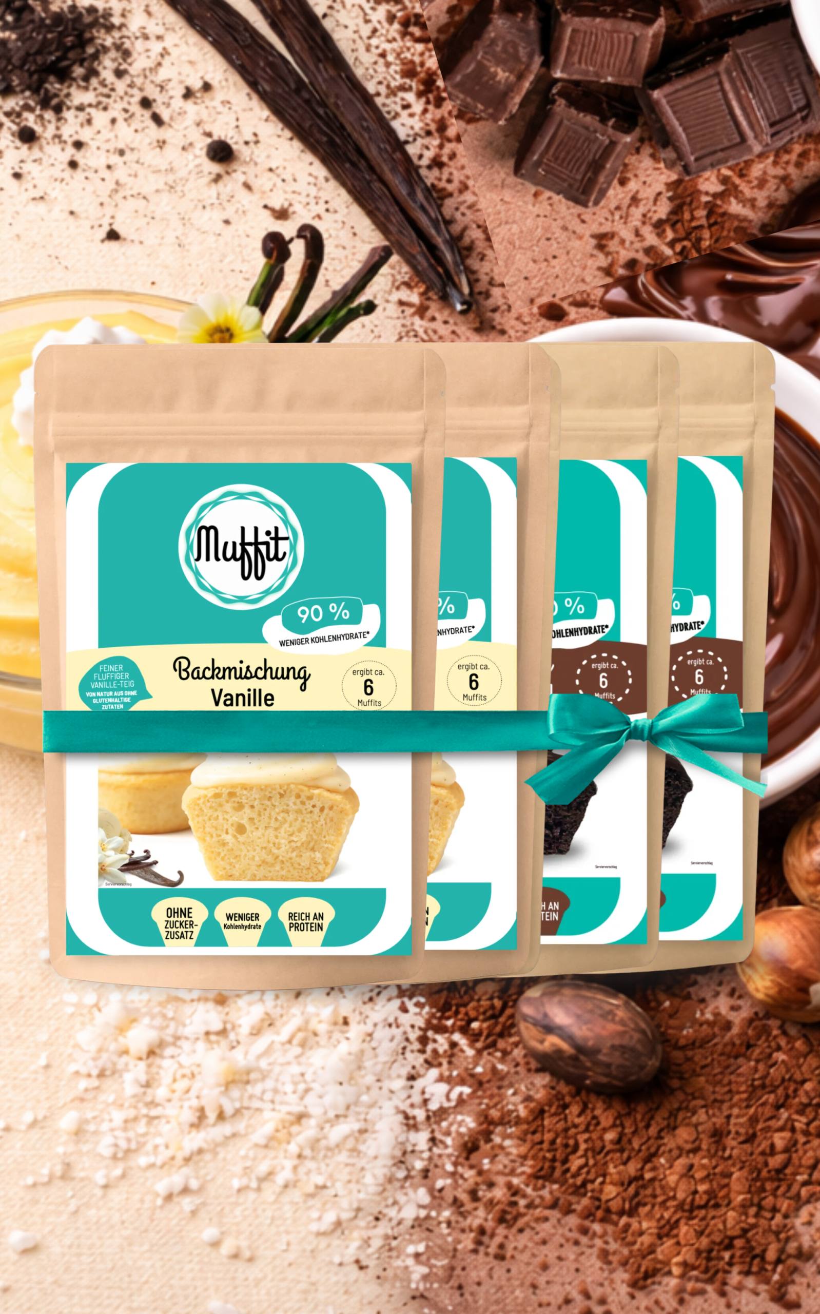 Muffit's CLASSIC-SPARSET 4er-Pack