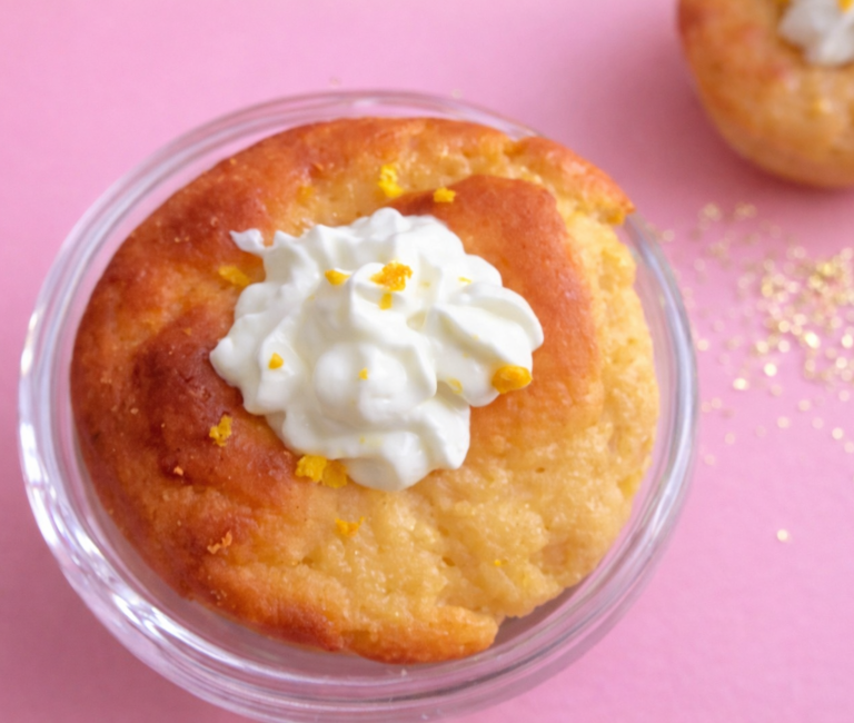 Orangen-Vanille Muffits mit Frischkäse-Frosting