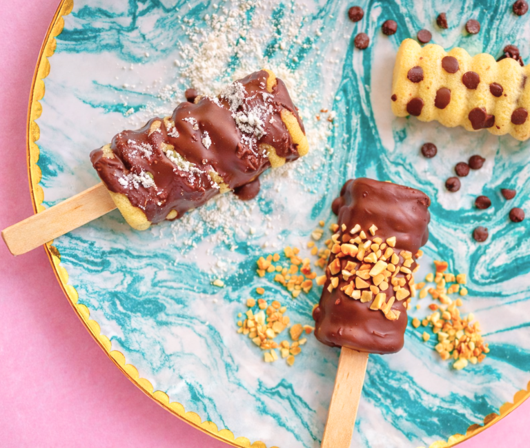 Mini-Kuchen am Stiel