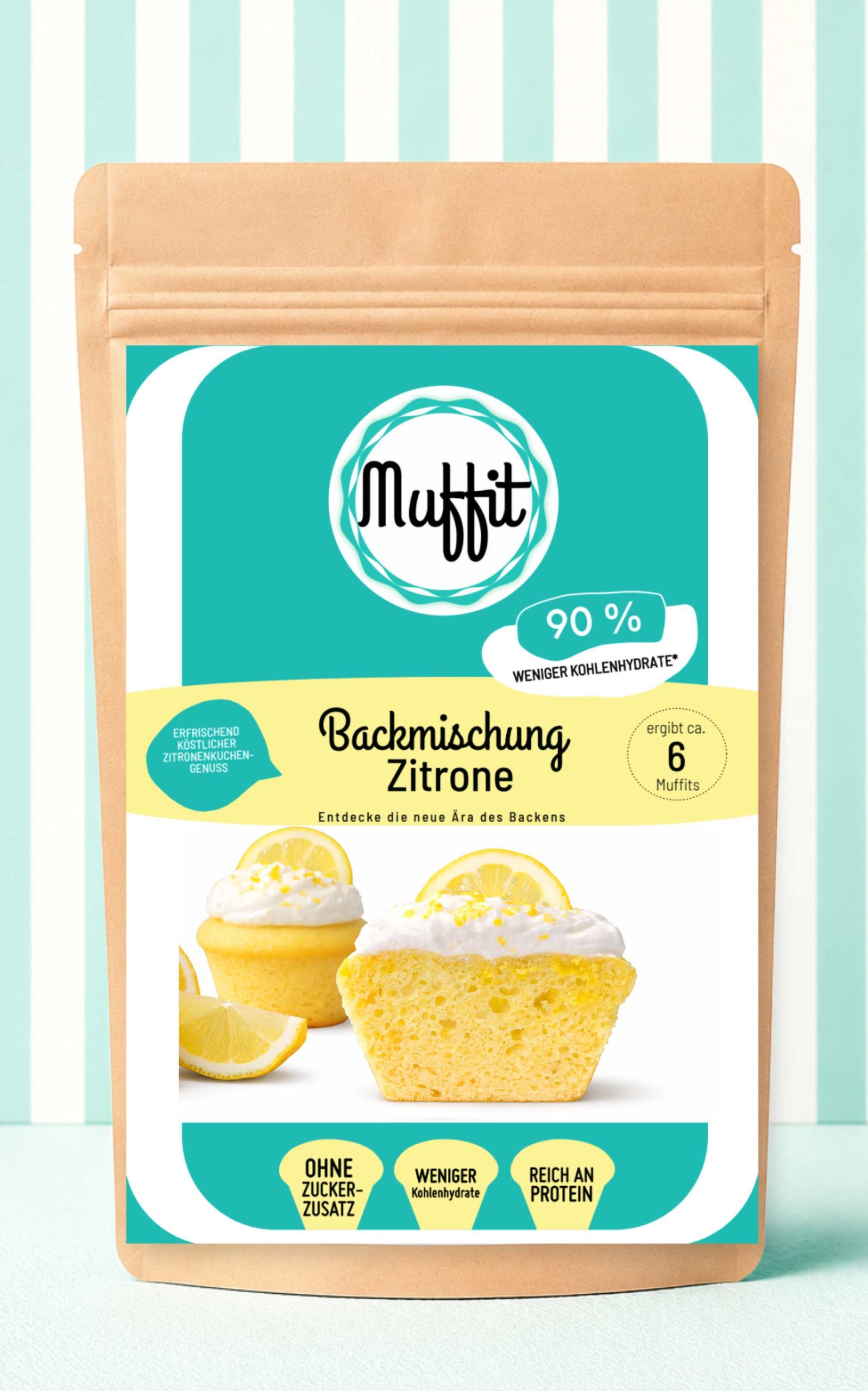 Muffit's ZITRONE 6er Backmischung