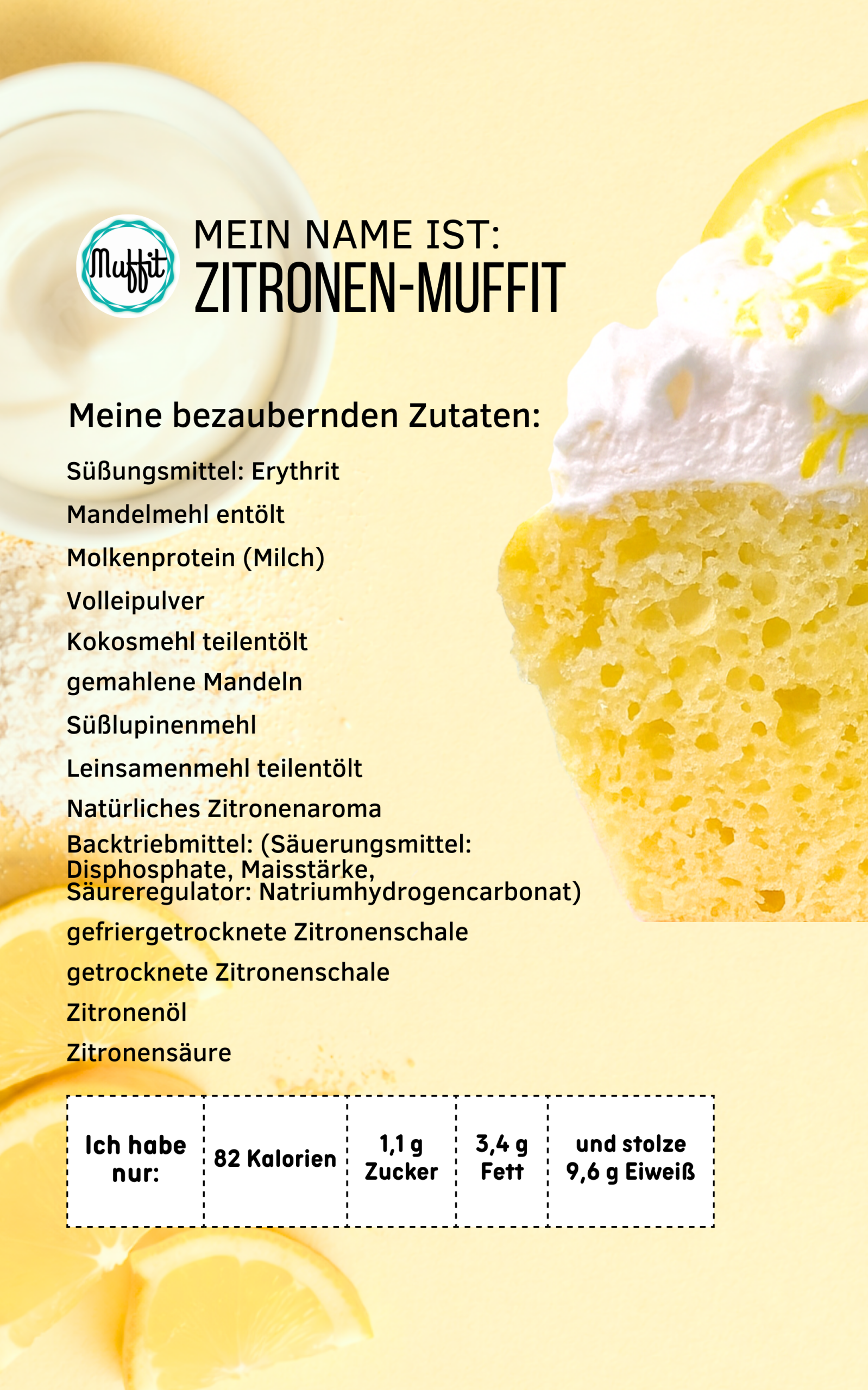Muffit's ZITRONE 6er Backmischung – Bild 4