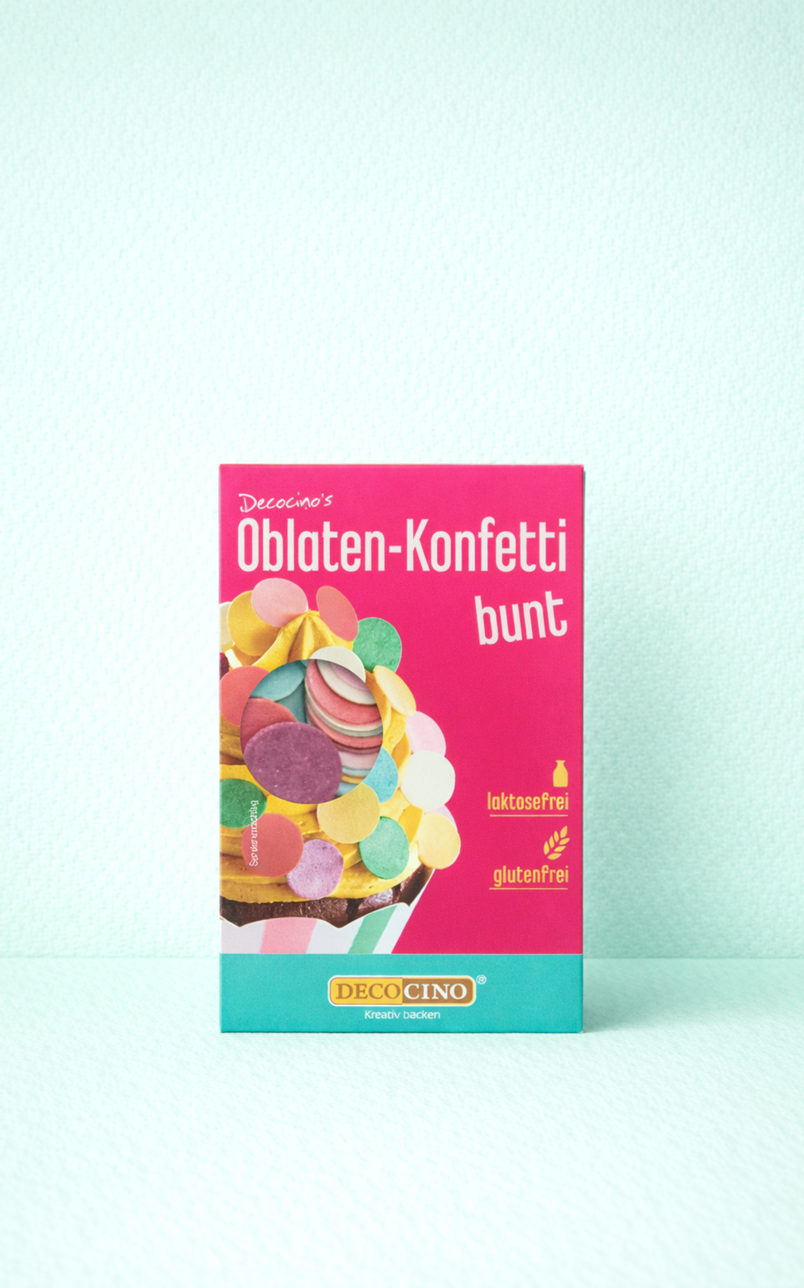 Oblaten-Konfetti, bunt