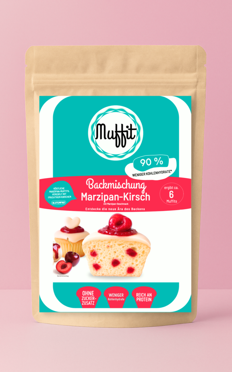Muffit's Marzipan-Kirsch 6er Backmischung