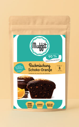 Muffit's Schoko-Orange 6er Backmischung